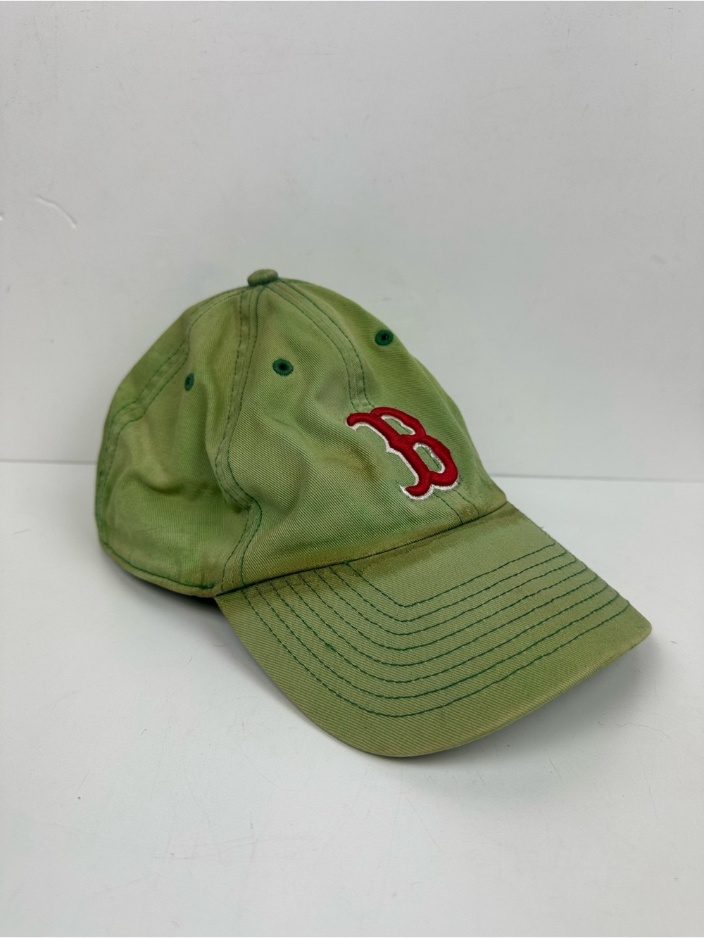Boston Red Sox Fitted‎ XL Green Baseball Cap with 'B'